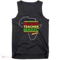 Black Teacher Magic Tank Top thumb 0
