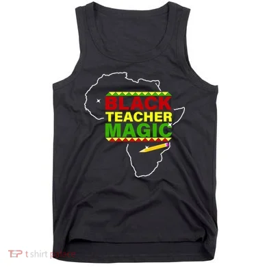 Black Teacher Magic Tank Top