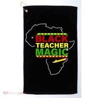 Black Teacher Magic Golf Towel thumb 0