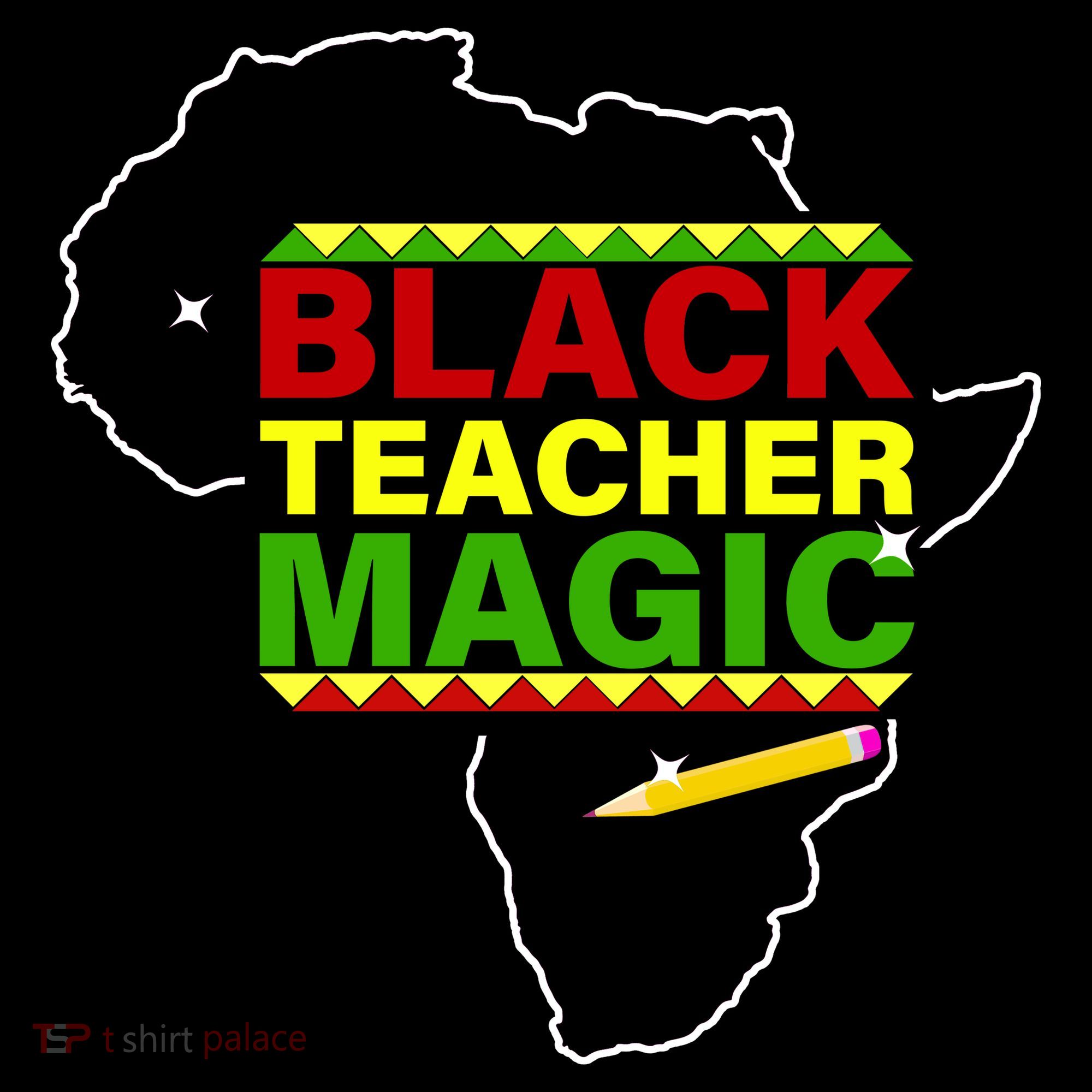 Black Teacher Magic Visor