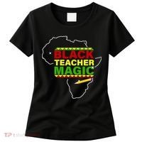 Black Teacher Magic Women's T-Shirt thumb 0