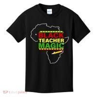 Black Teacher Magic Kids T-Shirt thumb 0