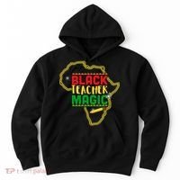 Black Teacher Magic African Pride Hoodie thumb 0