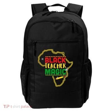 Black Teacher Magic African Pride Backpack