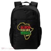 Black Teacher Magic African Pride Backpack thumb 0