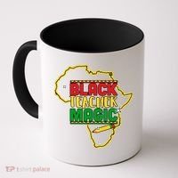 Black Teacher Magic African Pride Coffee Mug thumb 0