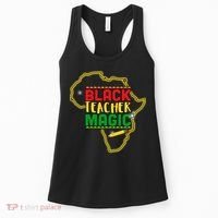 Black Teacher Magic African Pride Women's Tank Top thumb 0