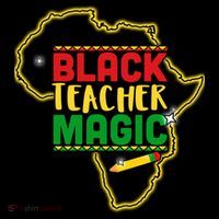 Black Teacher Magic African Pride Women's Long Sleeve Shirt thumb 2
