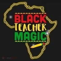 Black Teacher Magic African Pride Kids Sweatshirt thumb 2