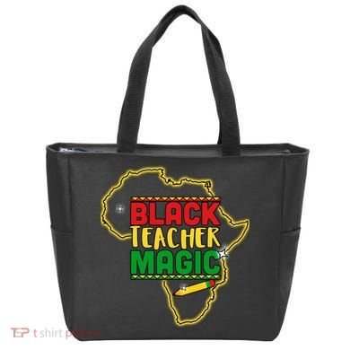 Black Teacher Magic African Pride Tote Bag