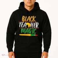 Black Teacher Magic Proud African American Hoodie thumb 2