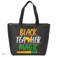 Black Teacher Magic Proud African American Tote Bag thumb 0