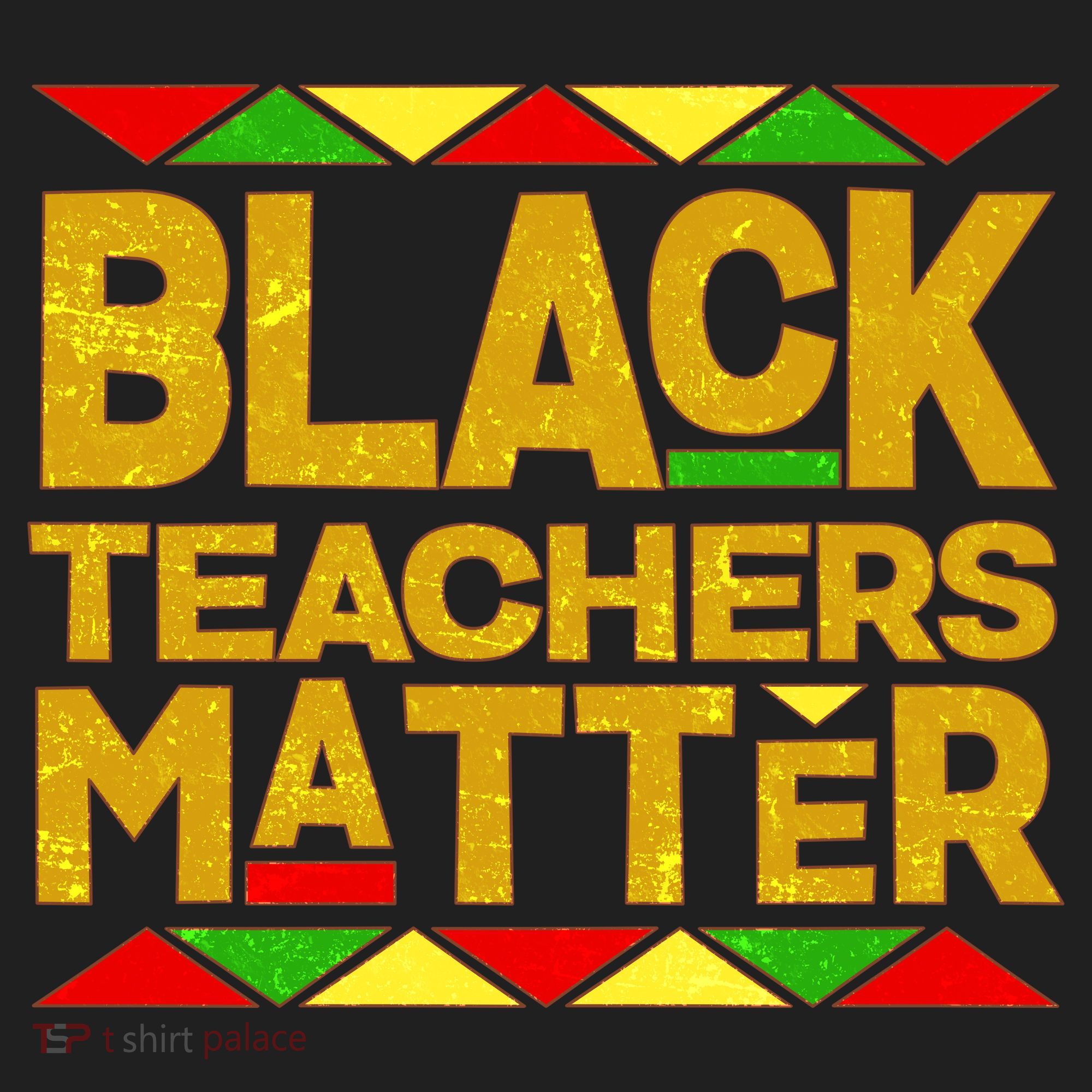 Black Teachers Matter Golf Towel