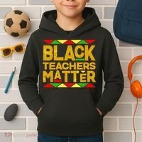 Black Teachers Matter Kids Hoodie thumb 2
