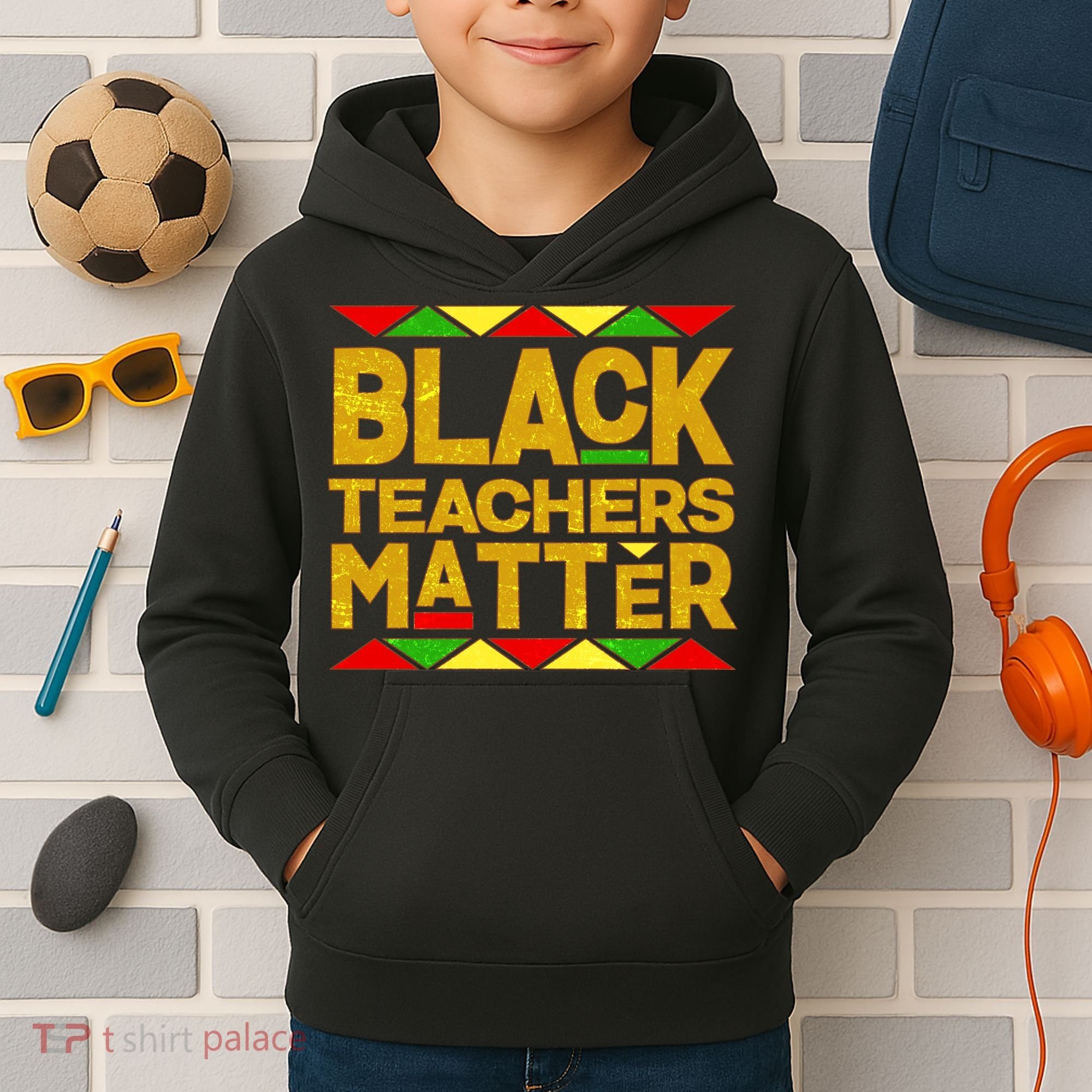 Black Teachers Matter Kids Hoodie