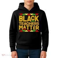Black Teachers Matter Kids Hoodie thumb 4