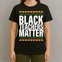 Black Teachers Matter African Pride T-Shirt thumb 4