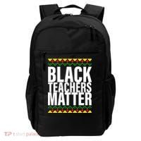 Black Teachers Matter African Pride Backpack thumb 0