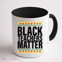 Black Teachers Matter African Pride Coffee Mug thumb 1