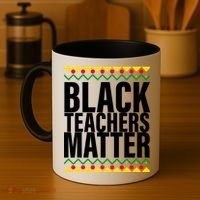 Black Teachers Matter African Pride Coffee Mug thumb 4