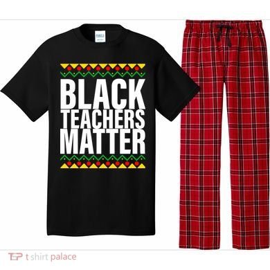 Black Teachers Matter African Pride Pajama Set