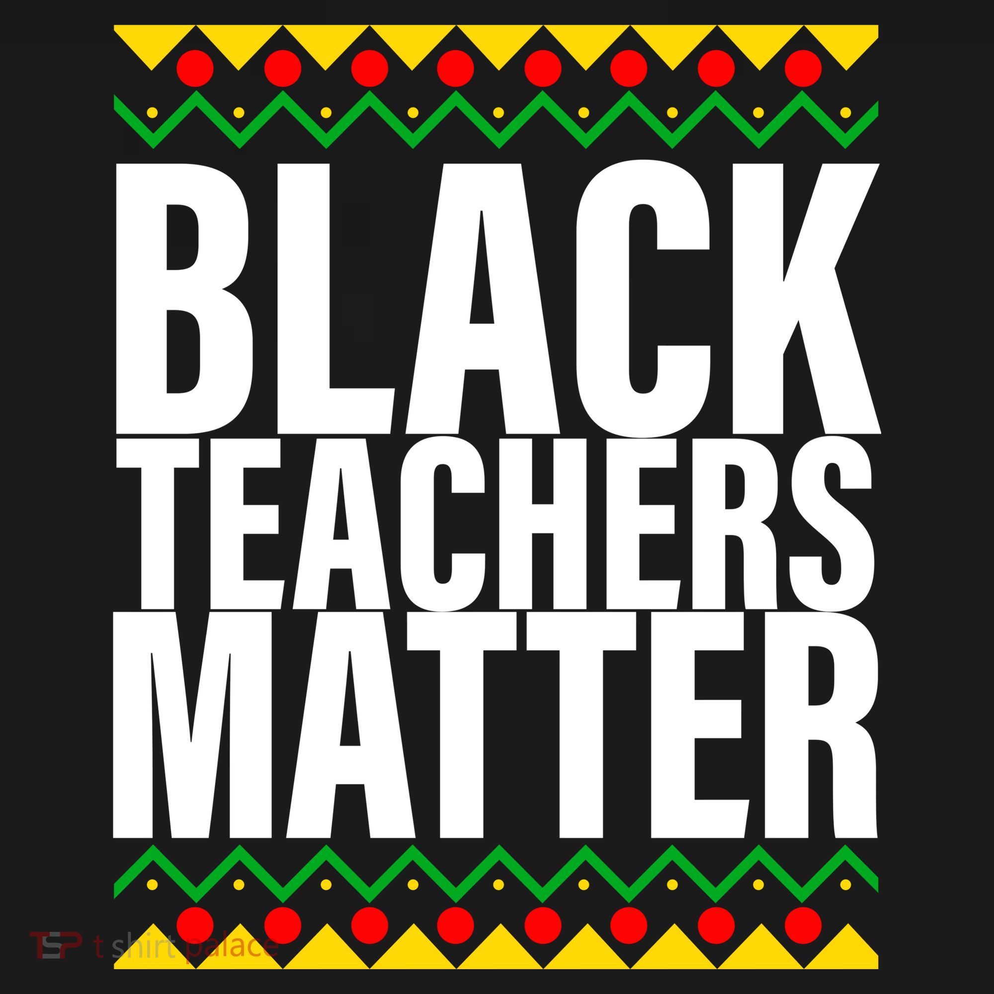 Black Teachers Matter African Pride Pajama Set