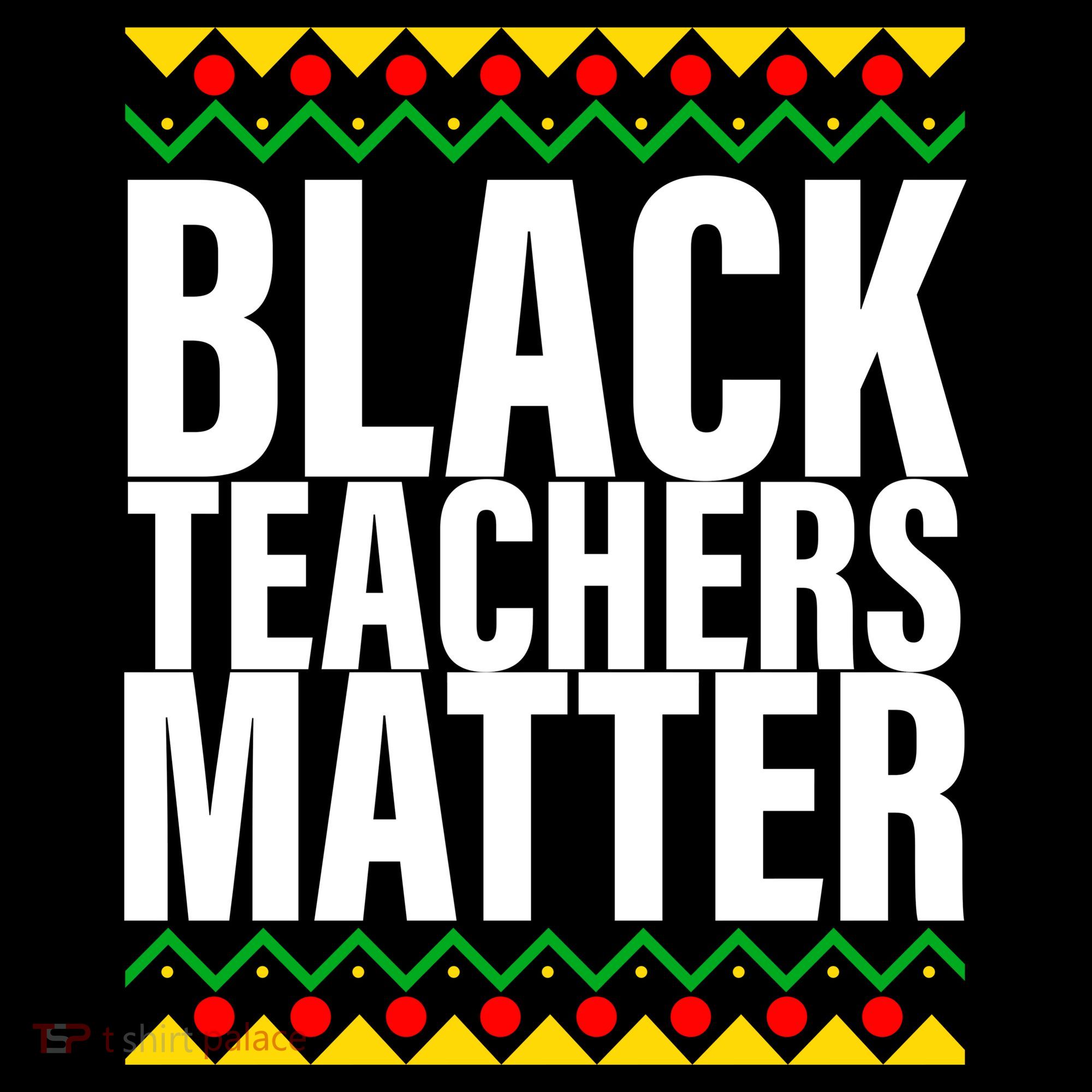 Black Teachers Matter African Pride Mousepad