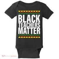 Black Teachers Matter African Pride Baby Bodysuit thumb 0