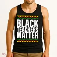 Black Teachers Matter African Pride Tank Top thumb 3