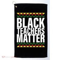 Black Teachers Matter African Pride Golf Towel thumb 0