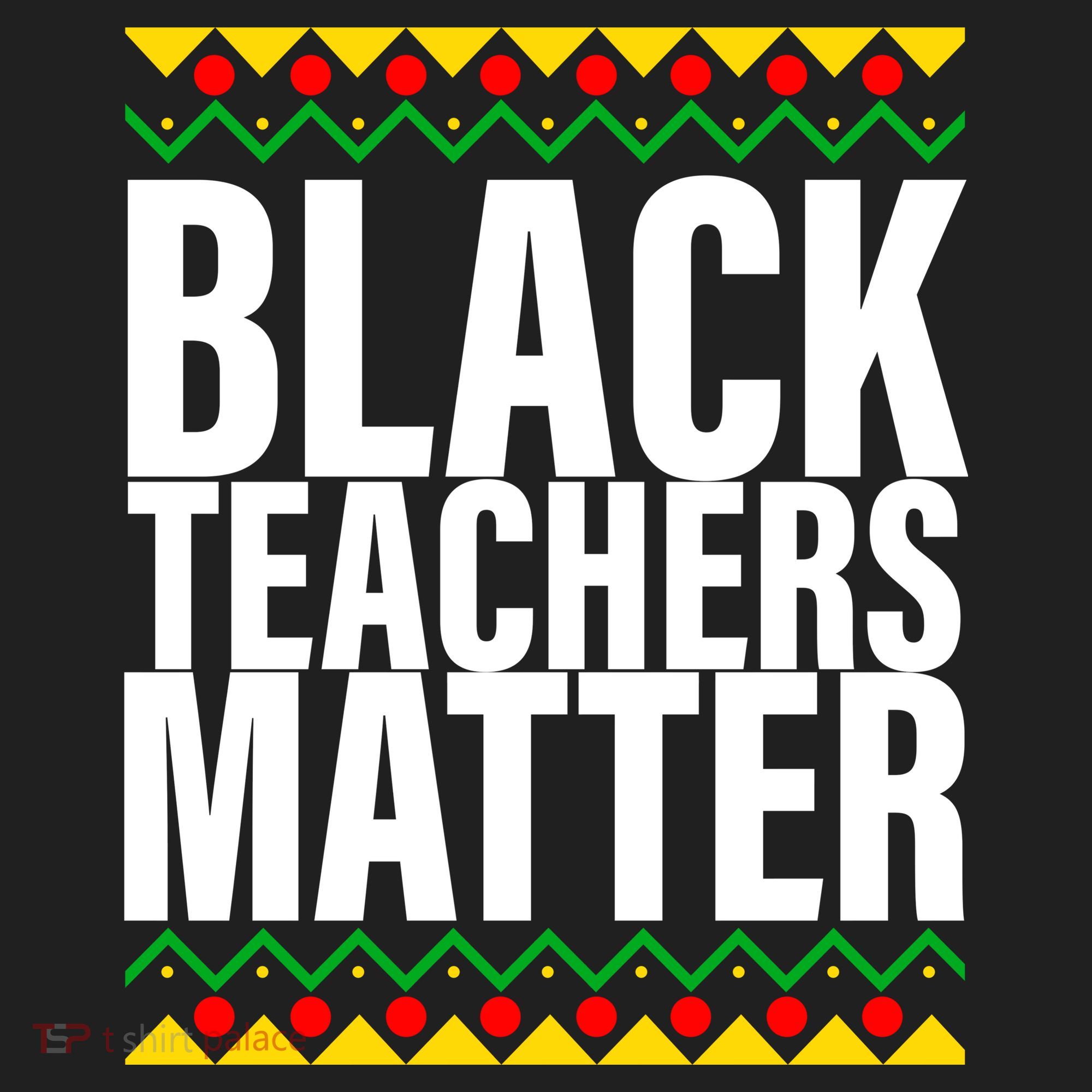 Black Teachers Matter African Pride Golf Towel