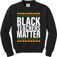 Black Teachers Matter African Pride Kids Sweatshirt thumb 0