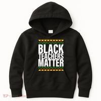 Black Teachers Matter African Pride Kids Hoodie thumb 0