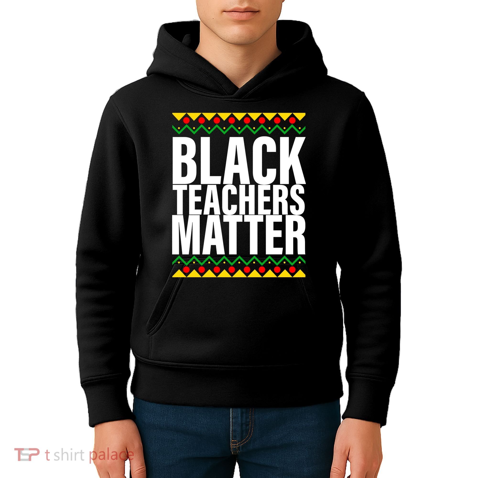 Black Teachers Matter African Pride Kids Hoodie