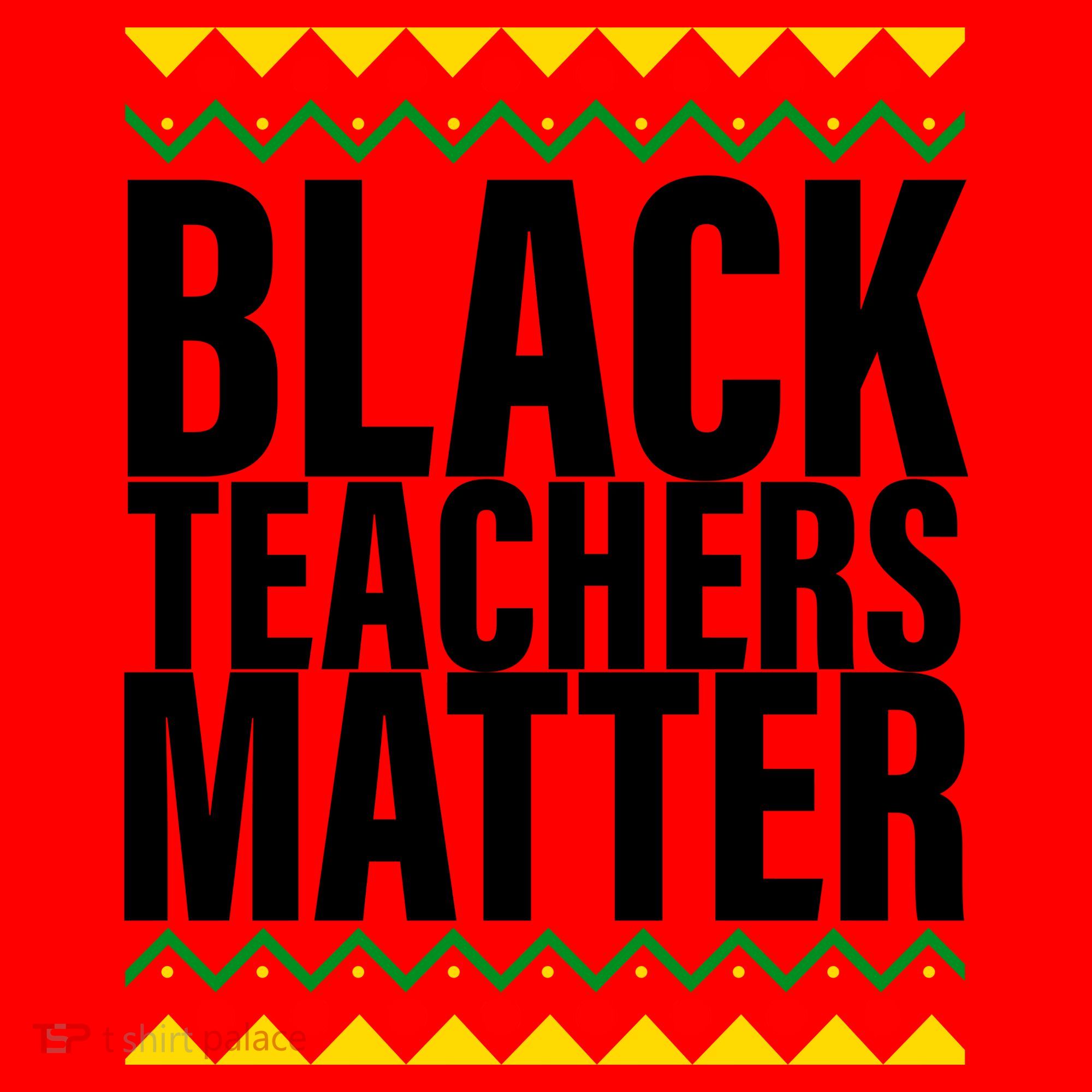 Black Teachers Matter African Pride Santa Hat