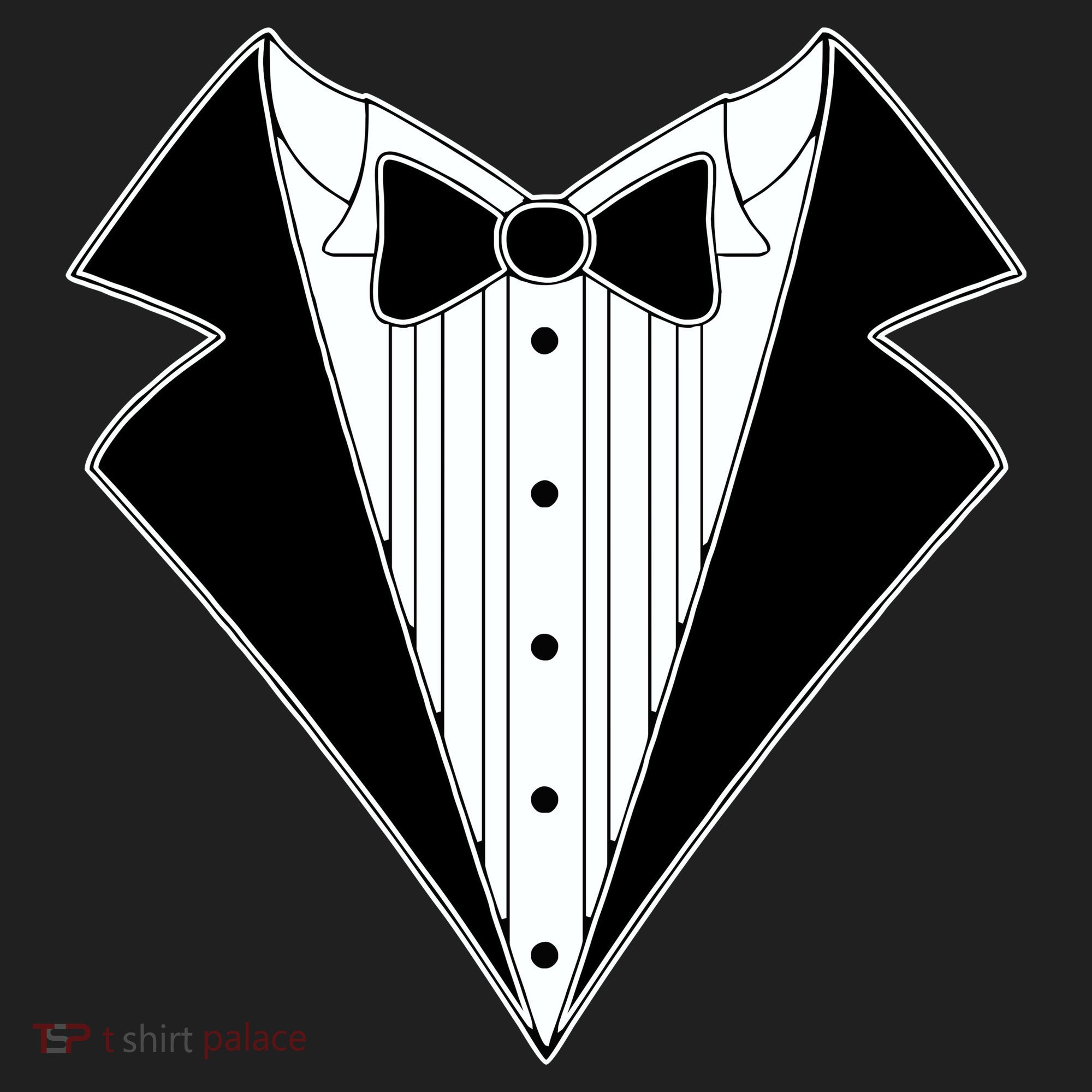 Black Tux Tuxedo Women's Sweatshirt