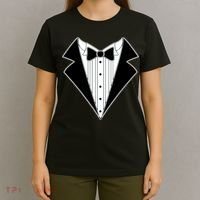 Black Tux Tuxedo T-Shirt thumb 4