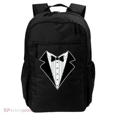 Black Tux Tuxedo Backpack