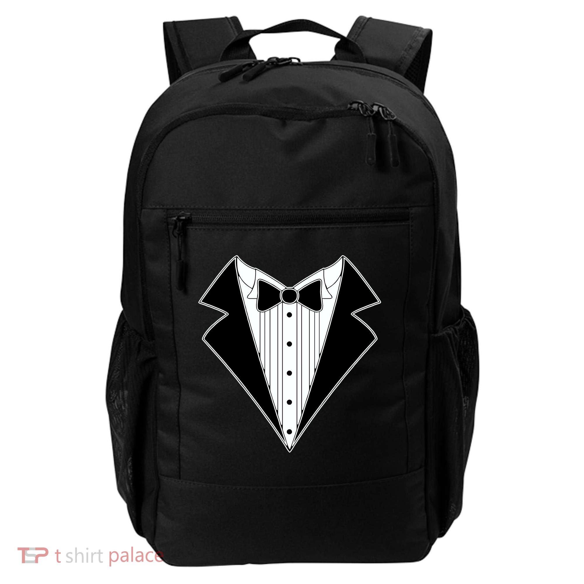 Black Tux Tuxedo Backpack