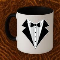 Black Tux Tuxedo Coffee Mug thumb 2