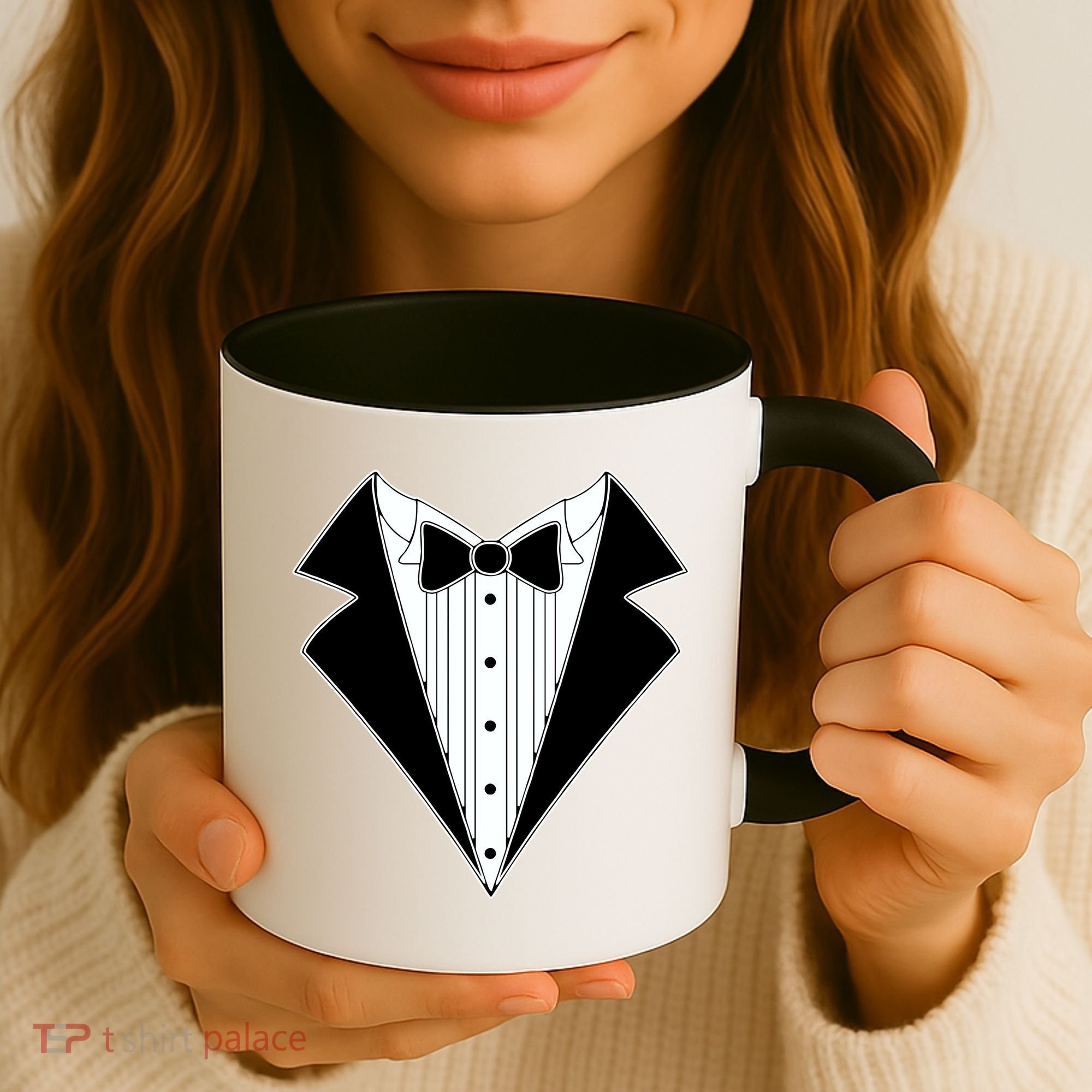 Black Tux Tuxedo Coffee Mug
