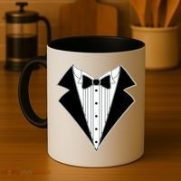 Black Tux Tuxedo Coffee Mug thumb 4