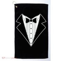 Black Tux Tuxedo Golf Towel thumb 0