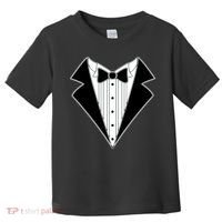 Black Tux Tuxedo Toddler T-Shirt thumb 0