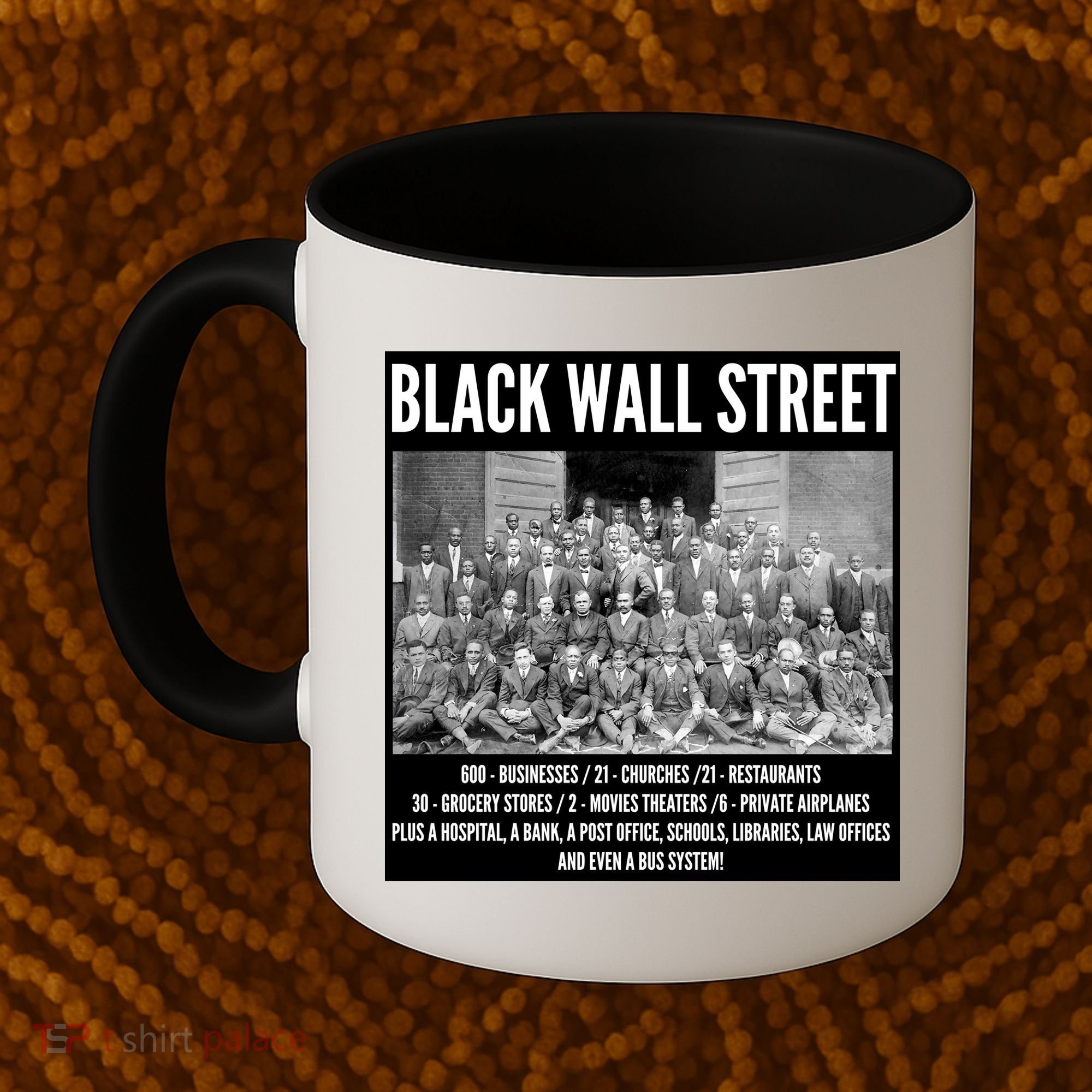 Black Wall Street Black History Coffee Mug
