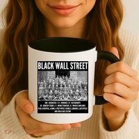 Black Wall Street Black History Coffee Mug thumb 3