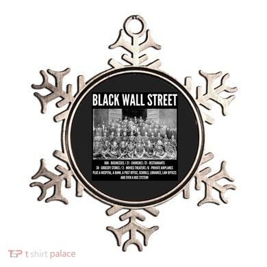 Black Wall Street Black History Ornament