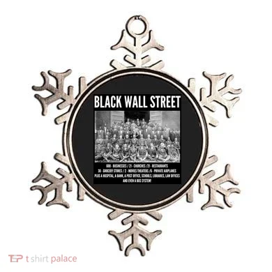 Black Wall Street Black History Ornament