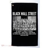 Black Wall Street Black History Golf Towel thumb 0