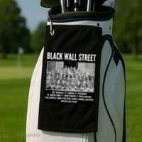 Black Wall Street Black History Golf Towel thumb 2